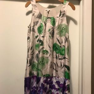 Madewell Dresses - Eliot Madewell Silk Purple Floral Shift Dress 4 S Madewell Dresses - Eliot Madewell Silk Purple Floral Shift Dress 4 S